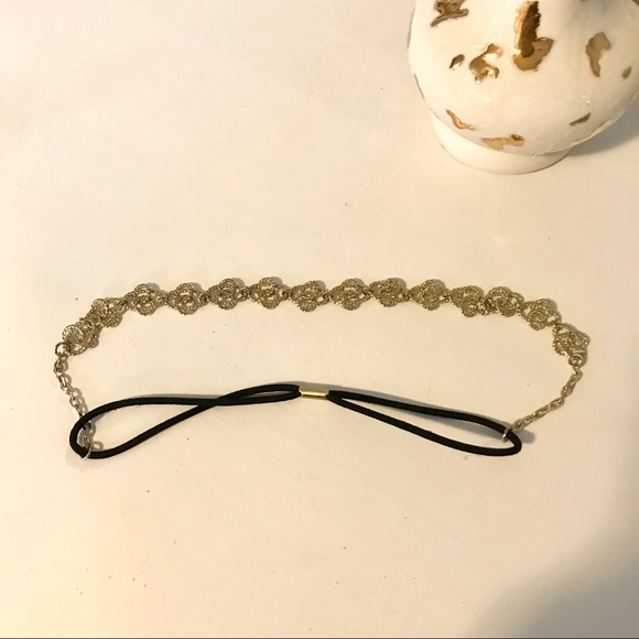 Gold Chain Headband - Picture 2 of 3